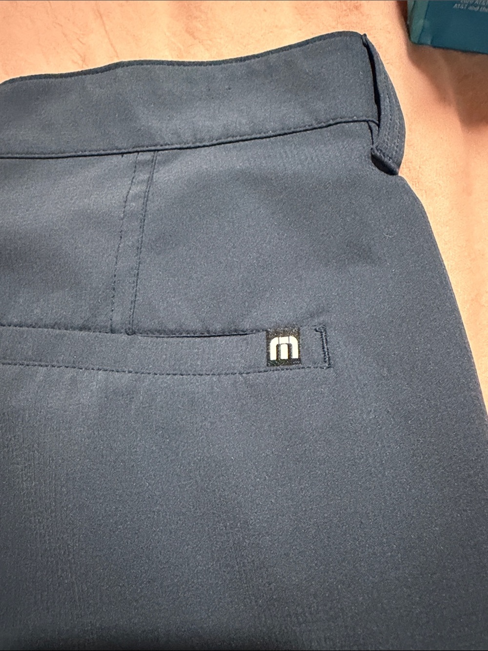 Travis Mathew Wunderlust Navy Performance Shorts - Picture 6 of 8